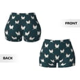 thumbnail image 5 of Fotbe Funny Chicken Seamless Shorts, Womens Workout Shorts High Waist Stretch Booty Short for Gym/Yoga/Running/Biking-, 5 of 9