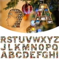 thumbnail image 2 of Estantería de Navidad Digital para decoración del hogar, adornos colgantes de árbol de Navidad, estantería en forma de niño y niña, bricolaje, Feliz Año Nuevo, 2024, 2 of 4