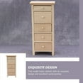 thumbnail image 4 of QUTETN Mini Chest Drawers Small Wooden Dresser  Beige, 4 of 6