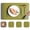 Green dark gray, variant on Double-sided Lychee Pattern Leather Placemat 4pcs/lot Hotel Western Food Mat High-end Sense Household Environmental Protection Dining Table Heat Insulation and Anti-scalding Mat
