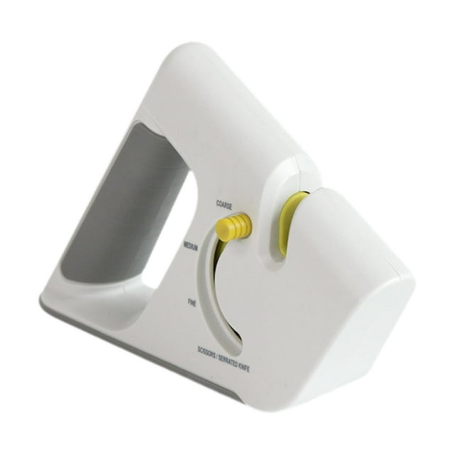 Afilador de cuchillos de cocina con función de tijera para chefs de 7,4 x 2 x 4,5 pulgadas