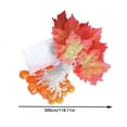 thumbnail image 3 of Yoziaaoa 5 Pcs Vibrant Orange Pumpkin Themed LED Light Strand, Battery Operated Waterproof Design for Indoor and Outdoor Festive Displays(Multi-color), 3 of 9