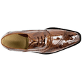 thumbnail image 4 of Belvedere Shoes Nino Antique Camel Genuine Ostrich Soft Leather Eel Leg OB4, 4 of 5