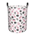 thumbnail image 2 of Goofa Cute Dinosaur Printed Circular Hamper,Laundry Basket with Handles,Storage Baskets Foldable,Large Capacity Laundry Hamper-Medium, 2 of 8