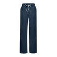 thumbnail image 4 of POROPL Sweatpants for Women,High Waisted Wide Leg Pants Loose Fit Drawstring Casual Lounge Athletic Pants, 4 of 7
