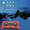 thumbnail image 5 of Solar Emergency Hand Crank Weather Radio, Portable Self Powered AM/FM Radios LED Flashlight USB Charger for Camping，red1.23cp, 5 of 5