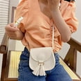 thumbnail image 6 of MUSOIE Mini Cute Princess Bag Purses PU Leather Tassel Crossbody Bags Fashion Shoulder Bag, 6 of 6