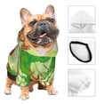 thumbnail image 3 of Fotbe African Animals in the Jungle Sudadera con Estampado para Perros Pequeños – Suéter con Capucha para Mascotas, Tela Suave de Forro Polar con Bolsillo-Small, 3 of 7