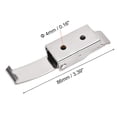 thumbnail image 2 of Unique Bargains SUS304 Stainless Steel Draw Toggle Latch with Spring-steel Hook 3.39" x 0.91" Silver, 2 of 3