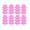 Pink, variant on TOOYFUL 200x Ink Cups Heart Shaped Pigment Caps Disposable Container Pigment Caps for Permanent Makeup Supplies Pink