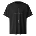 thumbnail image 4 of SLdy Mens Christian T Shirts Mens Oversized T Shirt God Faith Religious Tshirt, Black M, 4 of 7