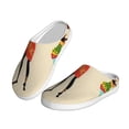 thumbnail image 2 of Disketp African Women Women's Men's Slippers Plush Slip-On House Slipper for Winter Indoor Soft Cushion Non-slip Fluffy Slides Slippers-8, 2 of 7