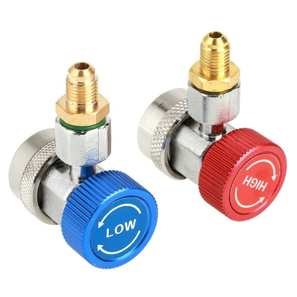 Adaptador De Acoplador Alto-bajo R134 A/C/conector Rápido