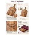 thumbnail image 2 of Charcuterie Board Set 5-Piece Wood Cheese Serving Set, 2 of 9