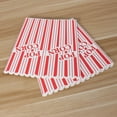 thumbnail image 2 of 6PCS Plus Size Stripes Popcorn Treat Boxes Paper Popcorn Boxes for Party - Red, 2 of 8