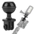 thumbnail image 1 of Khall Ball Head Base Adapter, Ball Head Mount,Metal 360° Rotating Ball Head Holder Mount Photography Lamp Arm Base Adapter for GoPro Camera, 1 of 8