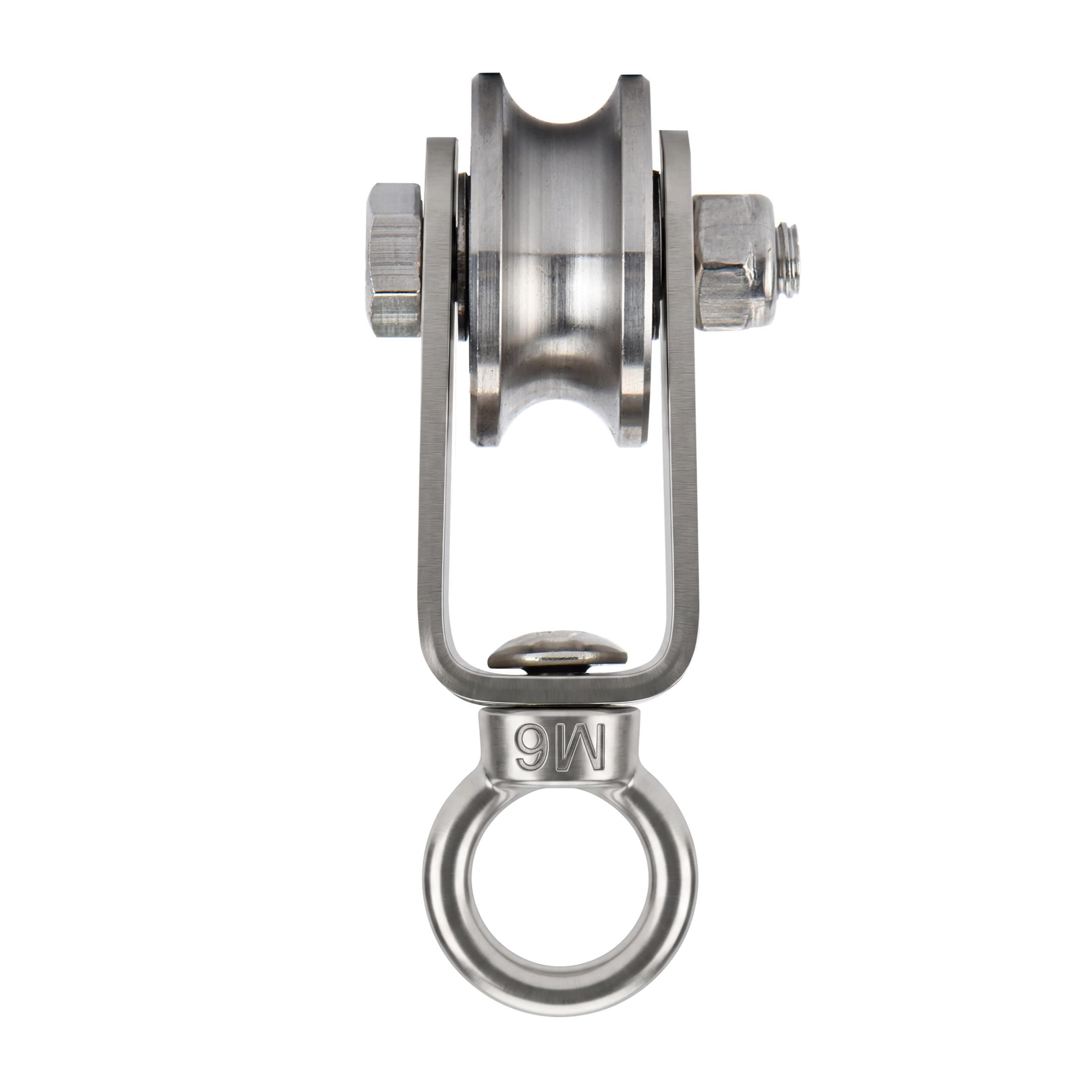 Hyper Tough Cable Pulley Wheel, Stainless Steel, 2 Pack