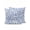 blue, variant on Outdoor Pillows Waterproof, Blue Botanical Bedding Throw Pillows with Insert for Couch Sofa Bed, Spring Summer Leaf Watercolor 18x18 Inch Pillowcases Decorative Camping Patio Pillow Set of 1