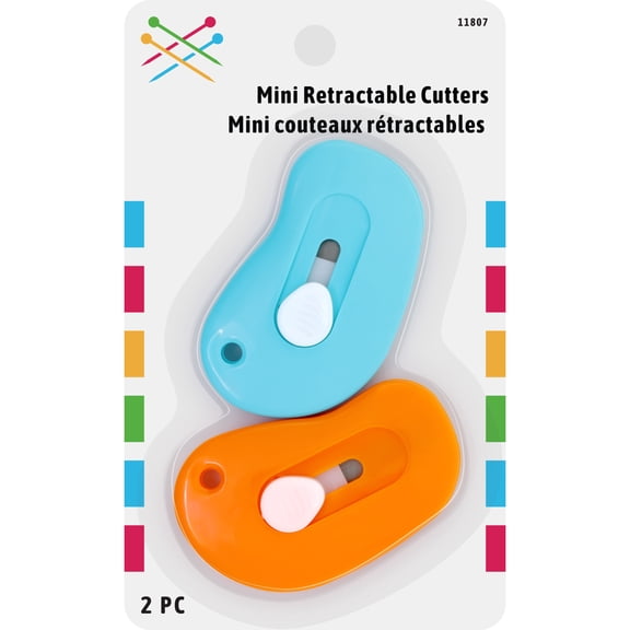 Mini Retractable Cutters 2 Count
