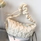 thumbnail image 5 of (FBA Quiere Doblar Los Productos) Nicho Nube Plisada Acolchada Ropa Algodón Burbujas Bolso Cruzado Ligero Un Hombro para Mujer 6080 (beige), 5 of 9