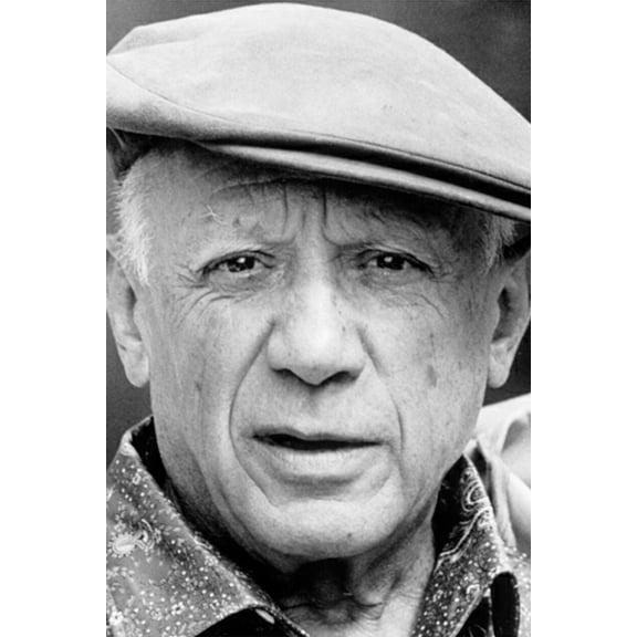 24x36 gallery poster, Pablo Picasso in 1962