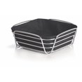 thumbnail image 2 of Floz Design Blomus 63552 Bread Basket, Wires, Large, Black, 2 of 2