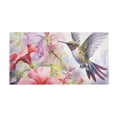 thumbnail image 5 of Hibiscus Flowers and Bird Luxury Kitchen Rug Non Slip Bathroom Plush Mat Shaggy Bedroom Carpet 39"x20", 5 of 6