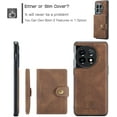 thumbnail image 2 of Case for OnePlus 11 5G,Detachable Magnetic Basic Case Wallet Card Cash Slot Case Cover Functional Kickstand Compatible with OnePlus 11 5G 2023 (Brown), 2 of 18