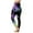 Purple, variant on Tummy Control Leggings for Women Fashion Butterfly Print Casual High Waist Sport Yoga Pants Black L