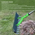 thumbnail image 4 of Thatch Rake, Multi Use Easy To Use Garden Rake  for Reseeding, 4 of 8