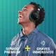 thumbnail image 5 of Cowin E7C Auriculares inalámbricos Bluetooth Experiencia inalámbrica ANC Cómodo y liviano Micrófono Bluetooth 5.0 para Llamadas 30 Horas de reproducción para Viajes Trabajo Verde, 5 of 6