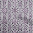 thumbnail image 1 of oneOone Cotton Poplin Gray Fabric Asian Suzani Diy Clothing Quilting Fabric Print Fabric By Yard 42 Inch Wide, 1 of 5
