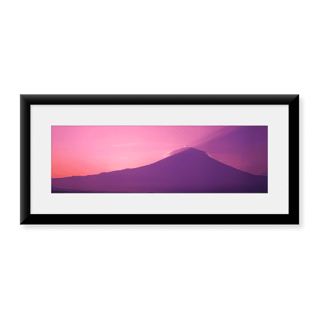 Framed Art Print, Mt Fuji Shizuoka Japan by Panoramic Images, 25-7/8" x 9-7/8"