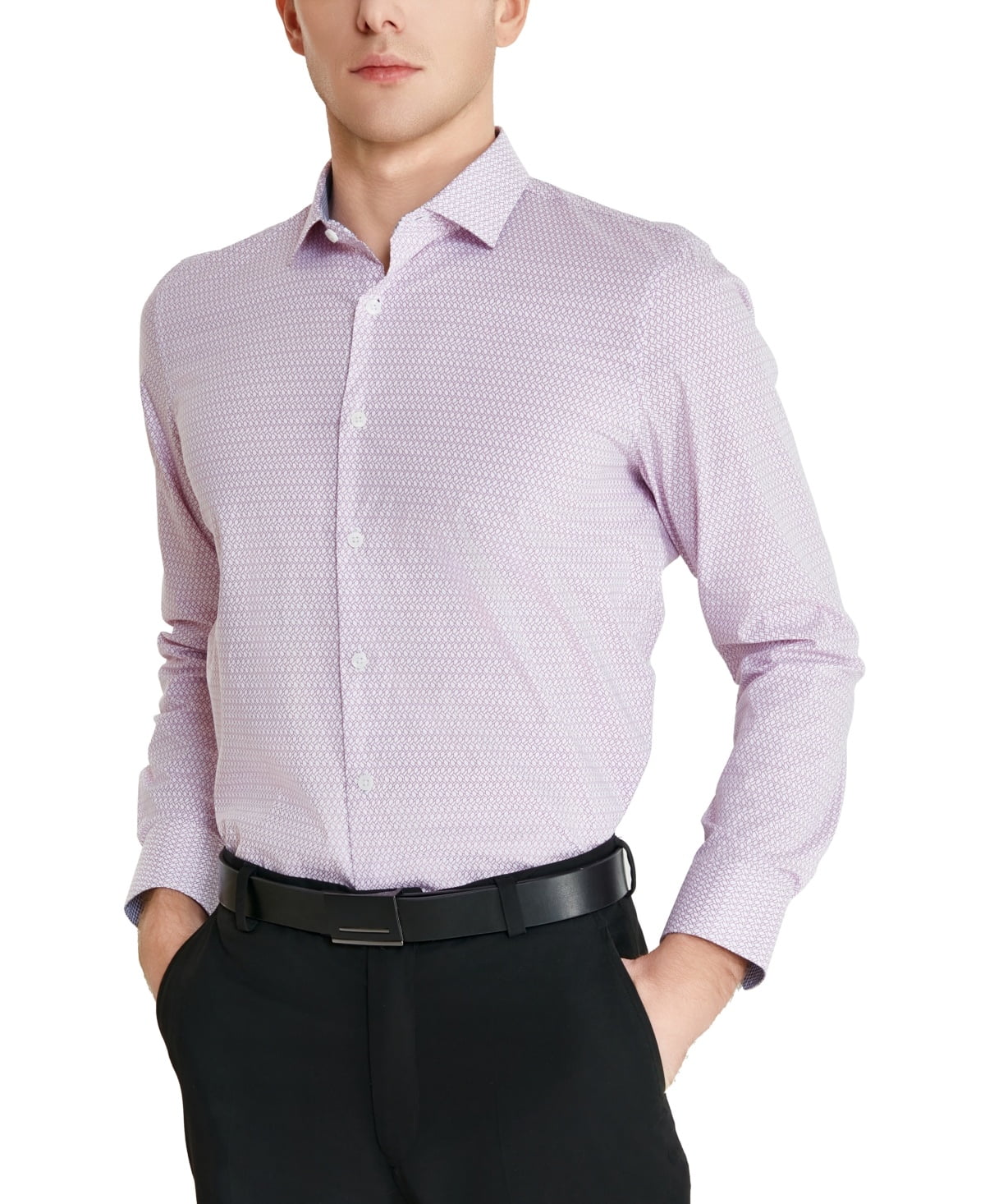 tommy hilfiger men's slim fit dress shirts Tommy Hilfiger Men's Slim Fit THFlex Dress Shirt - Blue