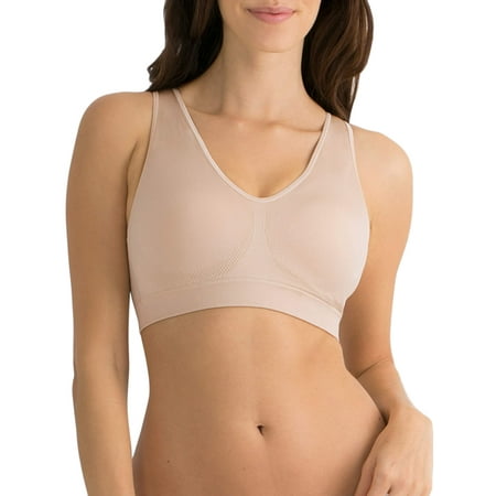 Womens Seamless Pullover Bra with Built-In Cups, Style (What's The Best Sports Bra For Large Breasts)