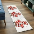 thumbnail image 3 of Valentine's Day 2'x6' Runner Rugs for Hallway Kitchen Bedside Non Slip, Red Love Balloons Bottles Simple Romantic Entryway Rug Runners with Rubber Backing, Long Carpet Runner for Laundry Room, 3 of 8