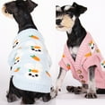 thumbnail image 1 of Pet Coat Cartoon Rabbit Carrot Pattern Dress-up Adorable Knitted Pet Dogs Cats Sweater Clothes for Casual, 1 of 8