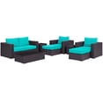 thumbnail image 2 of Modway Convene 8 Piece Outdoor Patio Sofa Set, 2 of 9