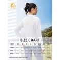 thumbnail image 6 of TRYSIL Women's Athletic Jackets Sun Protection Lightweight Full-Zip Long Sleeve Outdoor Running UPF 50+ Sun Workout Shirts,Size(XS-4XL), 6 of 8
