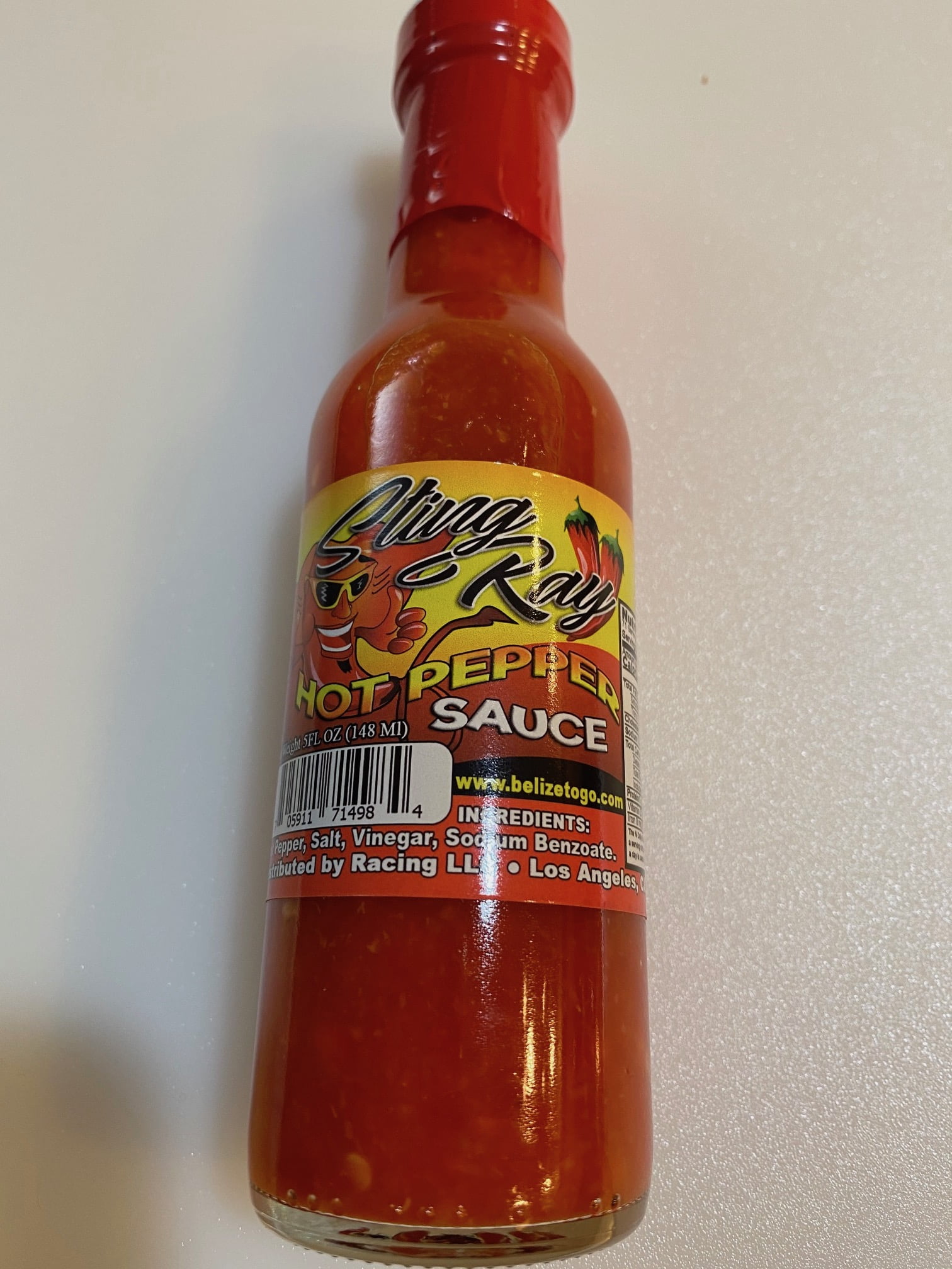 STING RAY HOT PEPPER SAUCE