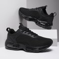 thumbnail image 4 of Men's Breathable Mesh Air Cushion Running Shoes, Lightweight Lace-Up Athletic Sneakers, Shock Absorbing Comfortable Footwear for Gym, Walking, and Daily Activities, 4 of 10