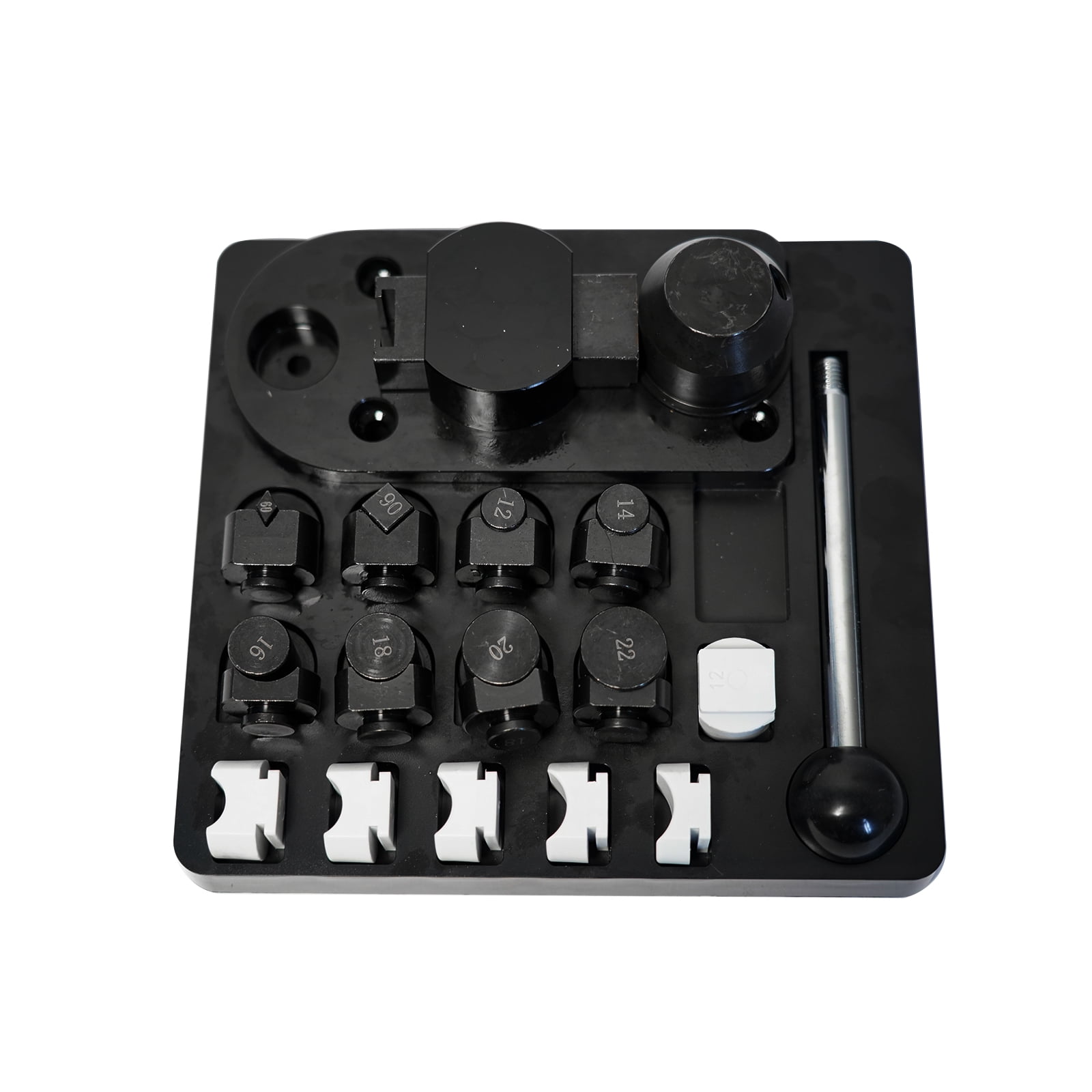 Ring Bending Tool, Ring Bending Machine Ring Bender Making Tool Kit Ring Bender with Nylon Dies Ring Making Tool, Ring Measurement Tool, Multi-Functional Ring Earring Bending Tool Jewelry Making Tool