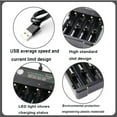 thumbnail image 4 of Cargador de batería inteligente para 4 baterías recargables 10440, 18350, 18650 y 16340 Smart Bay, 4 of 9