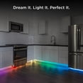 thumbnail image 6 of Enbrighten Vibe 16’ Indoor Smart LED Neon Rope Light, App Control, RGBWIC Color Changing, 6 of 7