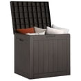 thumbnail image 2 of Gianna 31 Gallon Resin Deck Box, Waterproof UV Resistant Outdoor Storage Box for Garden, Indoor, 2 of 7