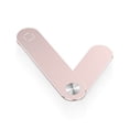 thumbnail image 1 of Cateissary Soporte para teléfono portátil de aleación de aluminio, soporte autoadhesivo desmontable, estante de almacenamiento para teléfono Teléfono y Comunicación Rosado, 1 of 6