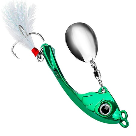 Fishing Spinners VIB Tremor Sequins Trout Spinners Metal Minnow Popper Crank Baits Trout Fishing Lures With Hooks For Saltwater Freshwater Trout