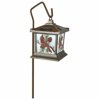 Cardinal Stained Glass Light