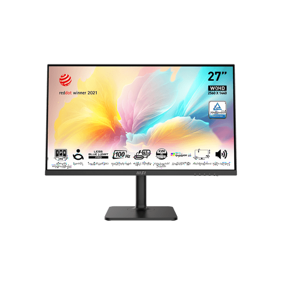 MSI 27" 100 Hz IPS QHD Gaming Monitor 2560 x 1440 (2K) Modern MD272QXP