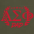 thumbnail image 3 of CafePress - Alpha Sigma Phi Greek Dad Cardinal T Shirt - Men's Classic Graphic Cotton T-Shirt, 3 of 4